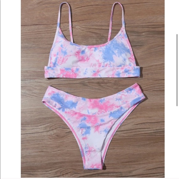 Tie Dye High Waist Bikini - Picture 2 of 4